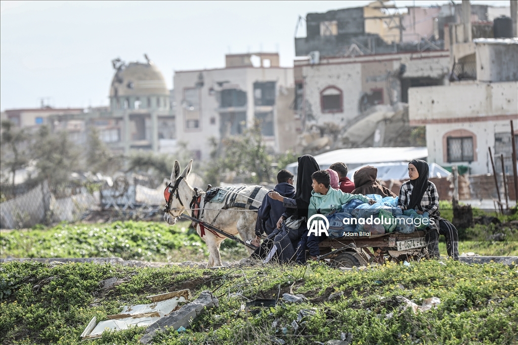 Gazze’de kış şartları Filistinlilerin yaşamını zorlaştırıyor