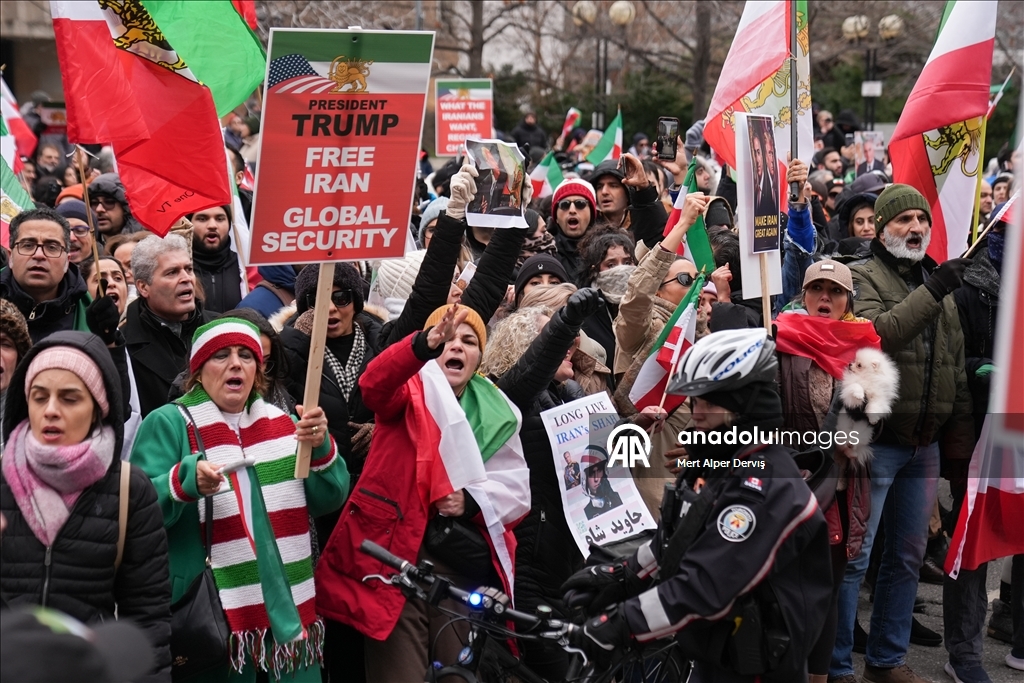 В Канаде прошла акция солидарности с протестующими в Иране