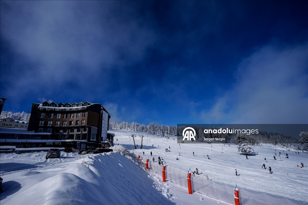 Winter vacation at Uludag in Bursa