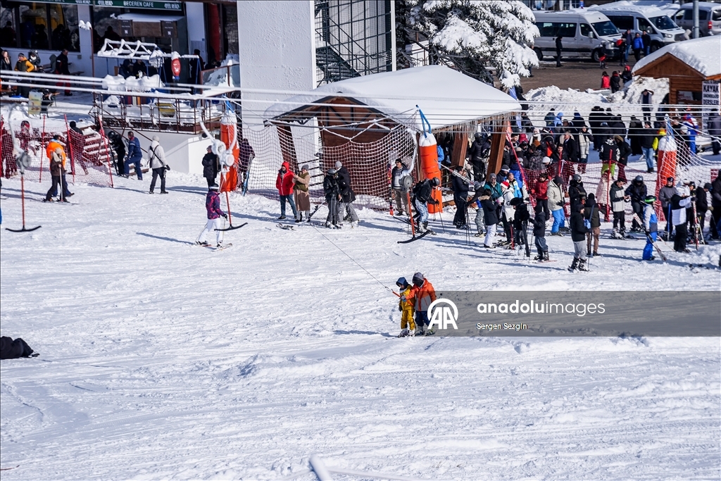 Winter vacation at Uludag in Bursa