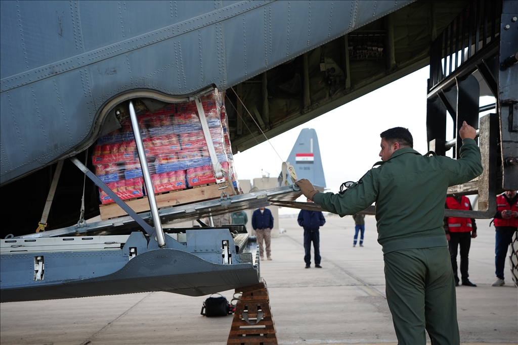 بغداد.. شحنة مساعدات جديدة من العراق للفلسطينيين في غزة