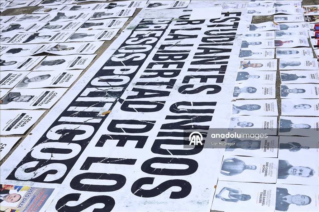 Близкие политзаключенных вышли на протестную акцию в Венесуэле