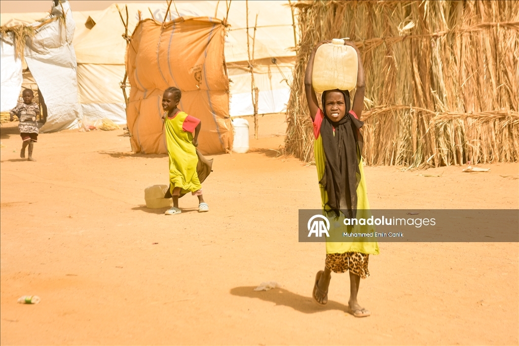 Al-Affad Refugee Camp in Sudan shelter thousands of people