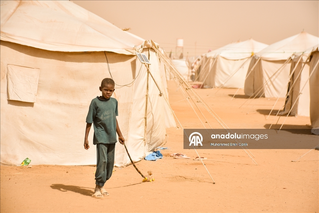 Al-Affad Refugee Camp in Sudan shelter thousands of people