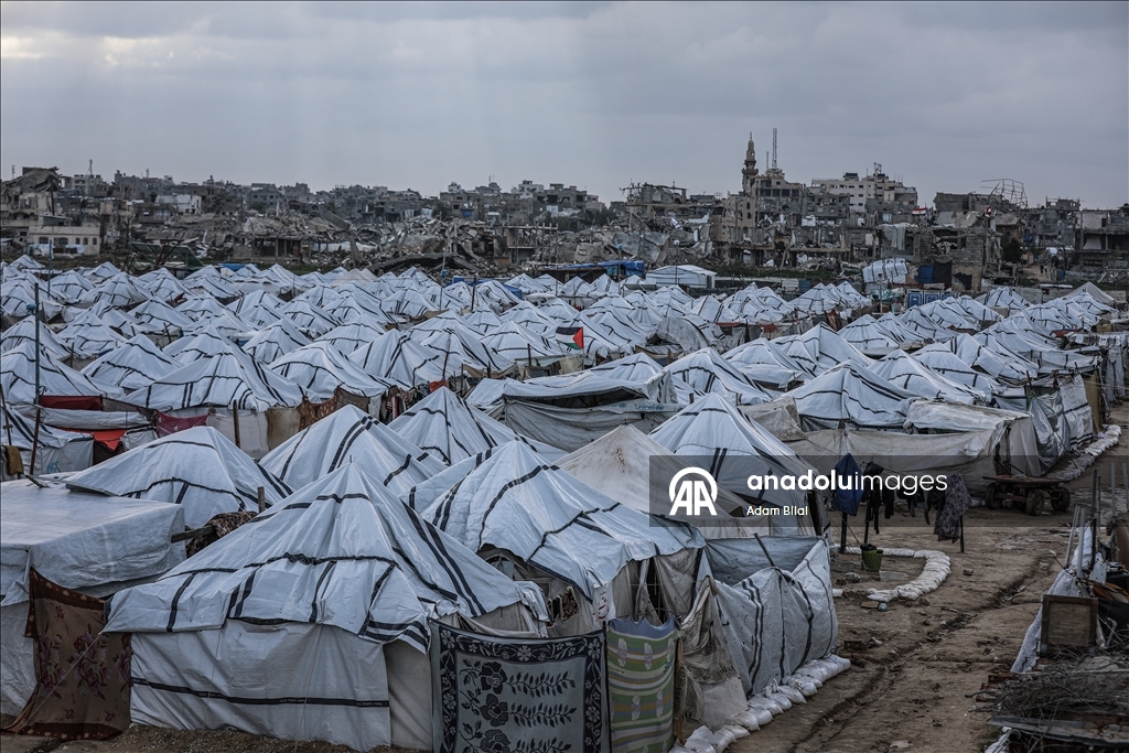 Gazze’de kış şartları Filistinlilerin yaşamını zorlaştırıyor