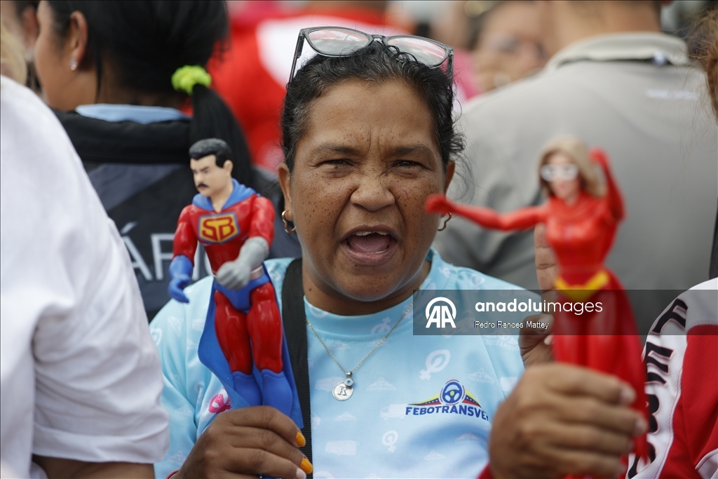 В столице Венесуэлы прошла демонстрация с требованием освободить Н. Мадуро