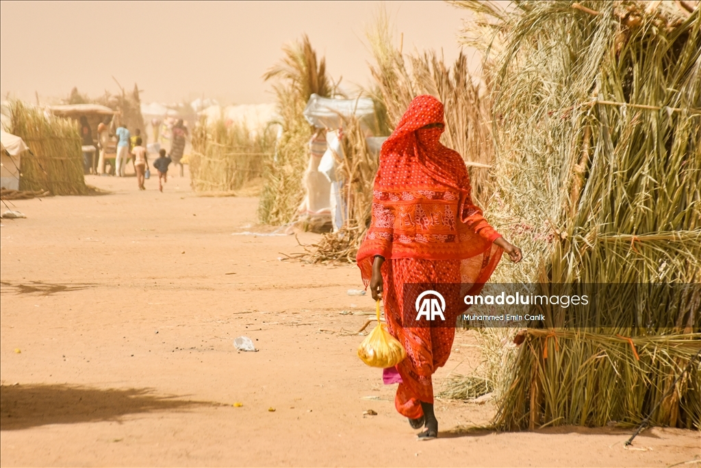 Al-Affad Refugee Camp in Sudan shelter thousands of people