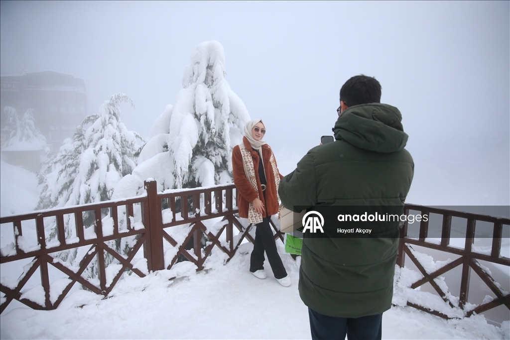 Ordu'da kar ve soğuk hava