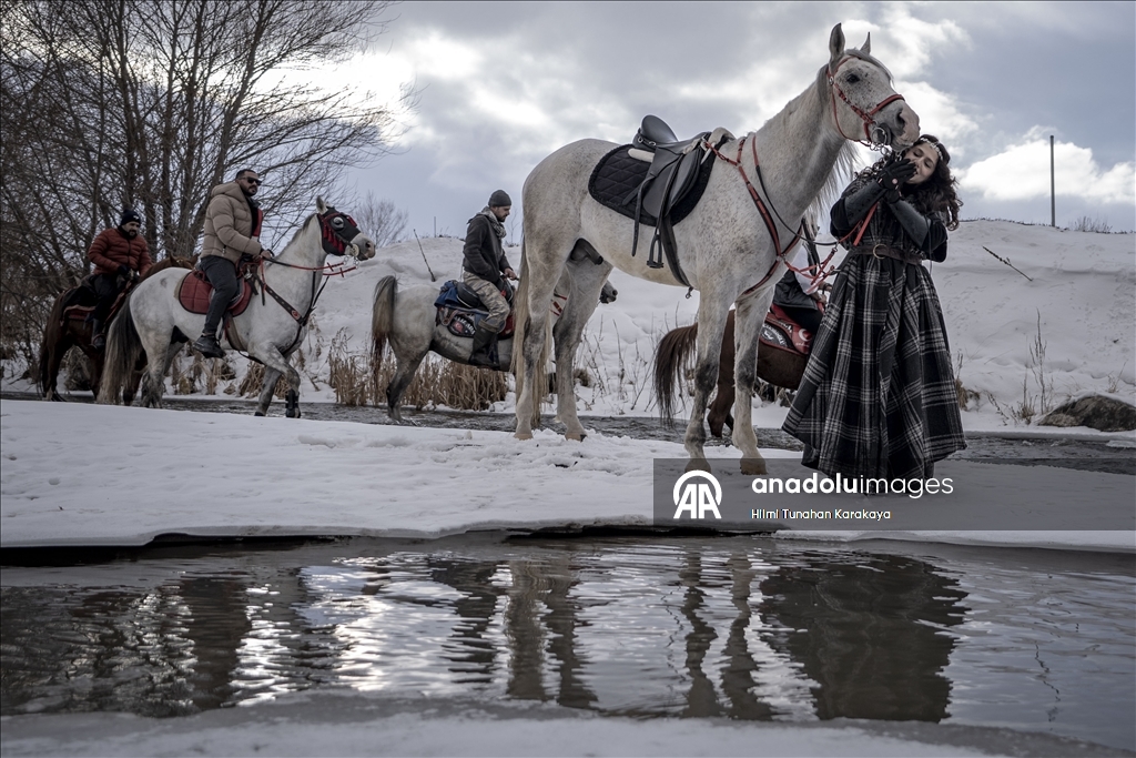 В турецком Эрзуруме популярны конные сафари