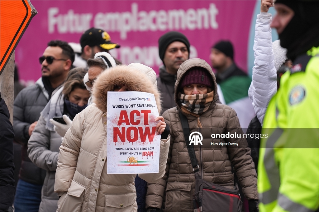В Канаде прошла акция солидарности с протестующими в Иране