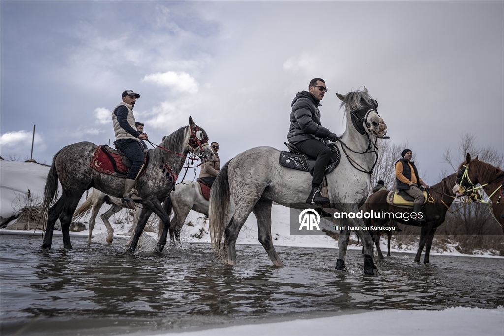 В турецком Эрзуруме популярны конные сафари