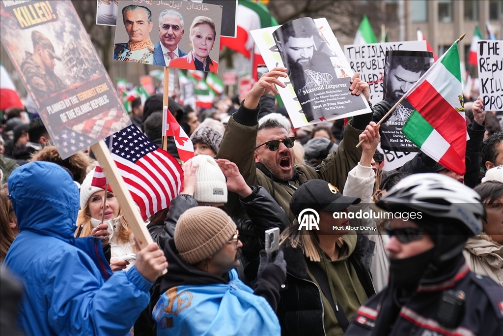 В Канаде прошла акция солидарности с протестующими в Иране