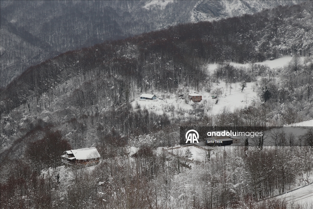 Kocaeli'de kar etkili oldu