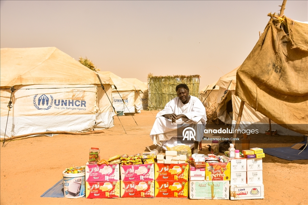 Al-Affad Refugee Camp in Sudan shelter thousands of people