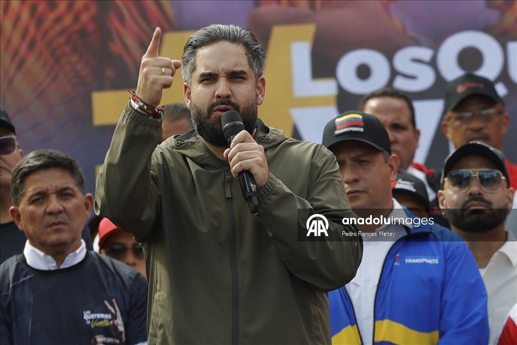 В столице Венесуэлы прошла демонстрация с требованием освободить Н. Мадуро