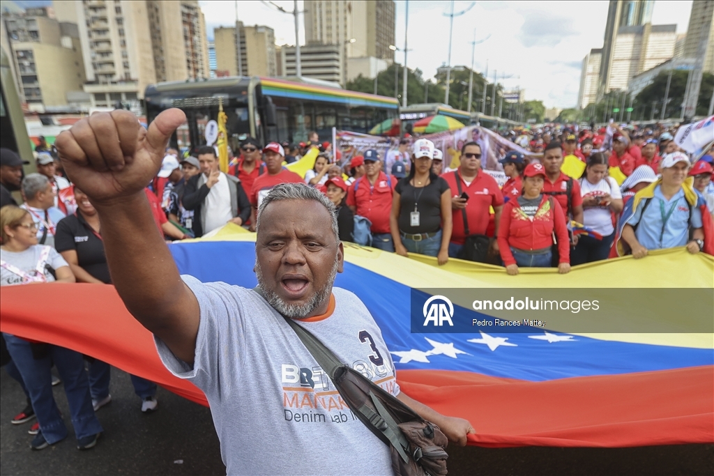 В столице Венесуэлы прошла демонстрация с требованием освободить Н. Мадуро