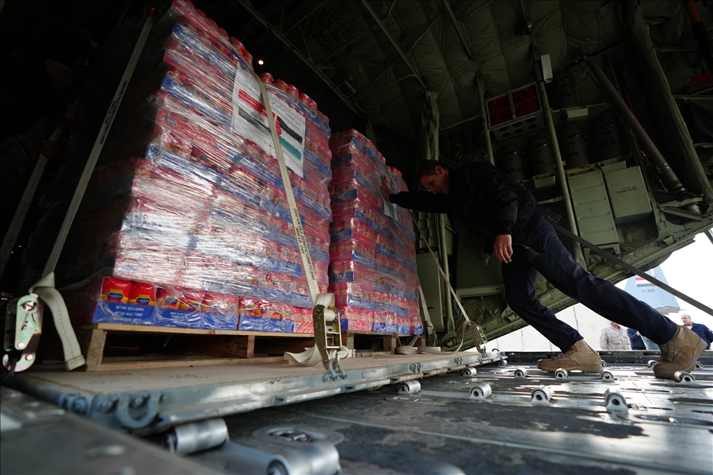 بغداد.. شحنة مساعدات جديدة من العراق للفلسطينيين في غزة