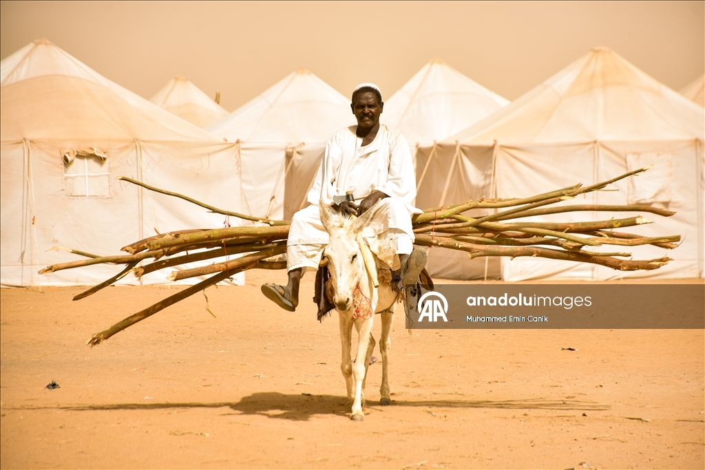Al-Affad Refugee Camp in Sudan shelter thousands of people