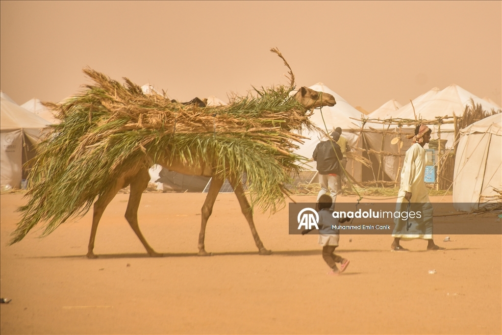 Al-Affad Refugee Camp in Sudan shelter thousands of people