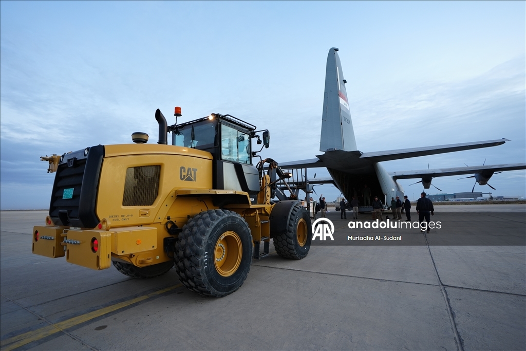 بغداد.. شحنة مساعدات جديدة من العراق للفلسطينيين في غزة