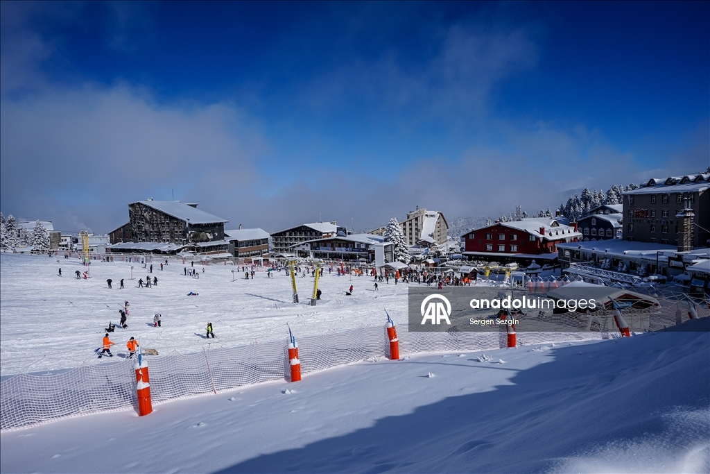 Winter vacation at Uludag in Bursa