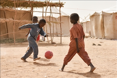 Al-Affad Refugee Camp in Sudan shelter thousands of people