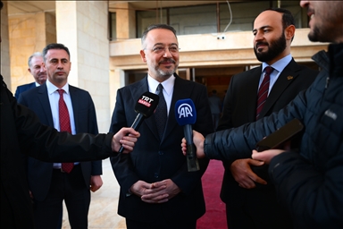 السفير التركي لدى دمشق يزور محافظة حلب السورية