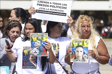 Близкие политзаключенных вышли на протестную акцию в Венесуэле