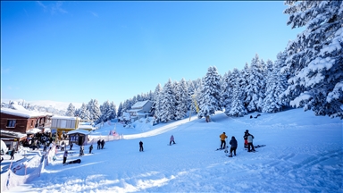 Uludağ'daki oteller yarıyıl tatilinde yüzde 100 doluluk hedefliyor