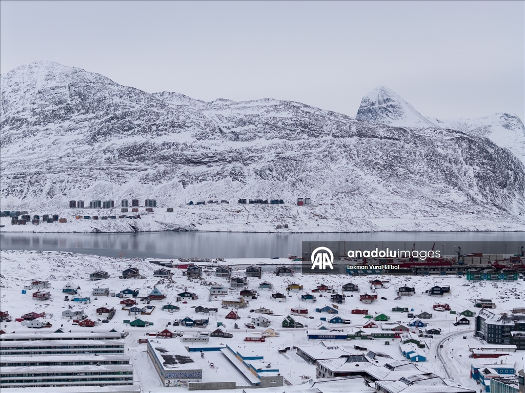 Dünyanın gözünün çevrildiği ada Grönland, dron ile görüntülendi