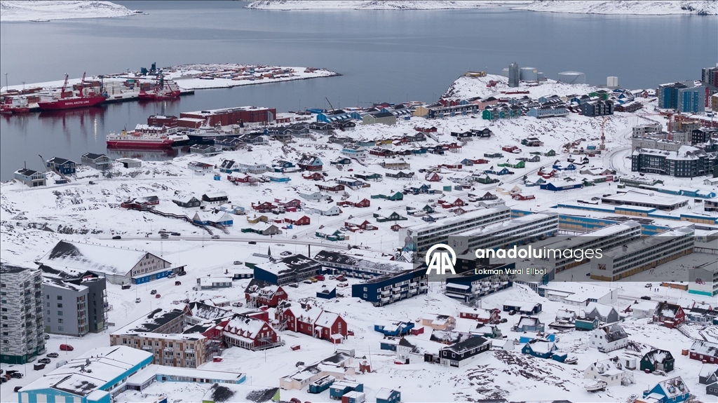 Dünyanın gözünün çevrildiği ada Grönland, dron ile görüntülendi