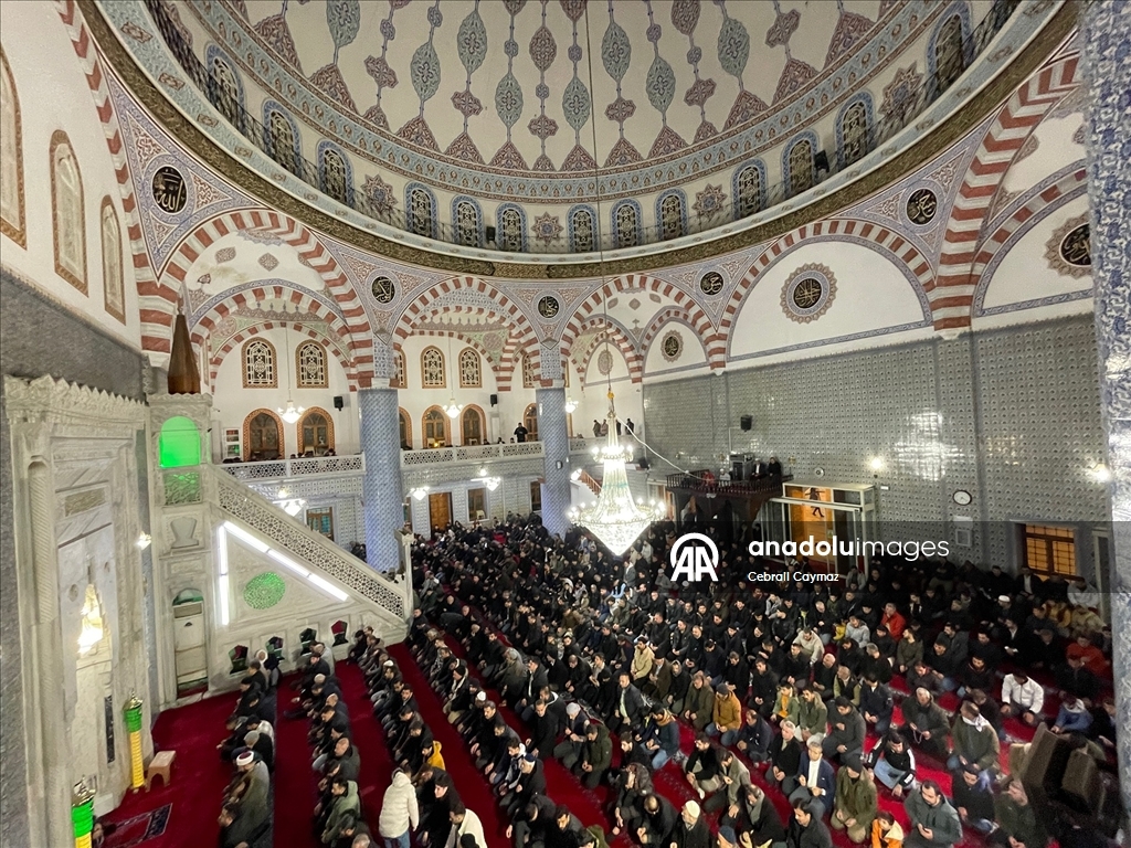 Miraç Kandili dualarla idrak edildi