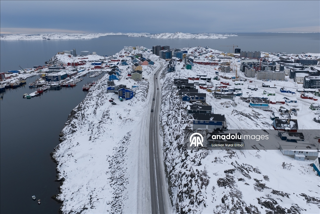 Dünyanın gözünün çevrildiği ada Grönland, dron ile görüntülendi
