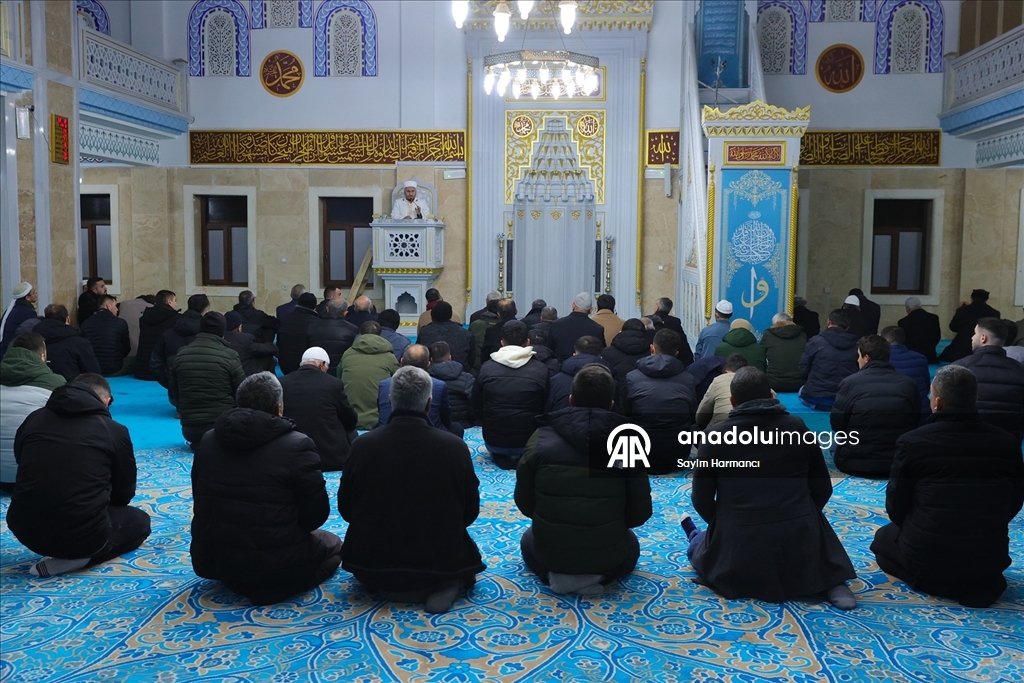 Miraç Kandili dualarla idrak edildi