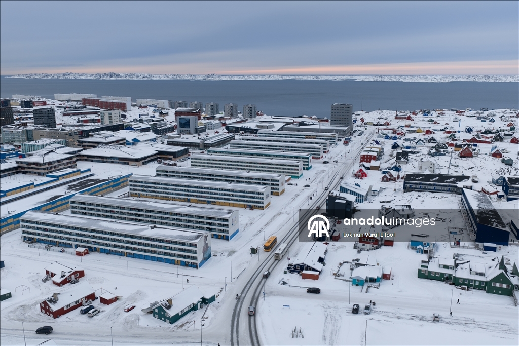 Dünyanın gözünün çevrildiği ada Grönland, dron ile görüntülendi