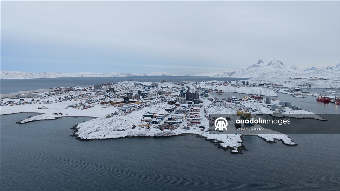 Dünyanın gözünün çevrildiği ada Grönland, dron ile görüntülendi