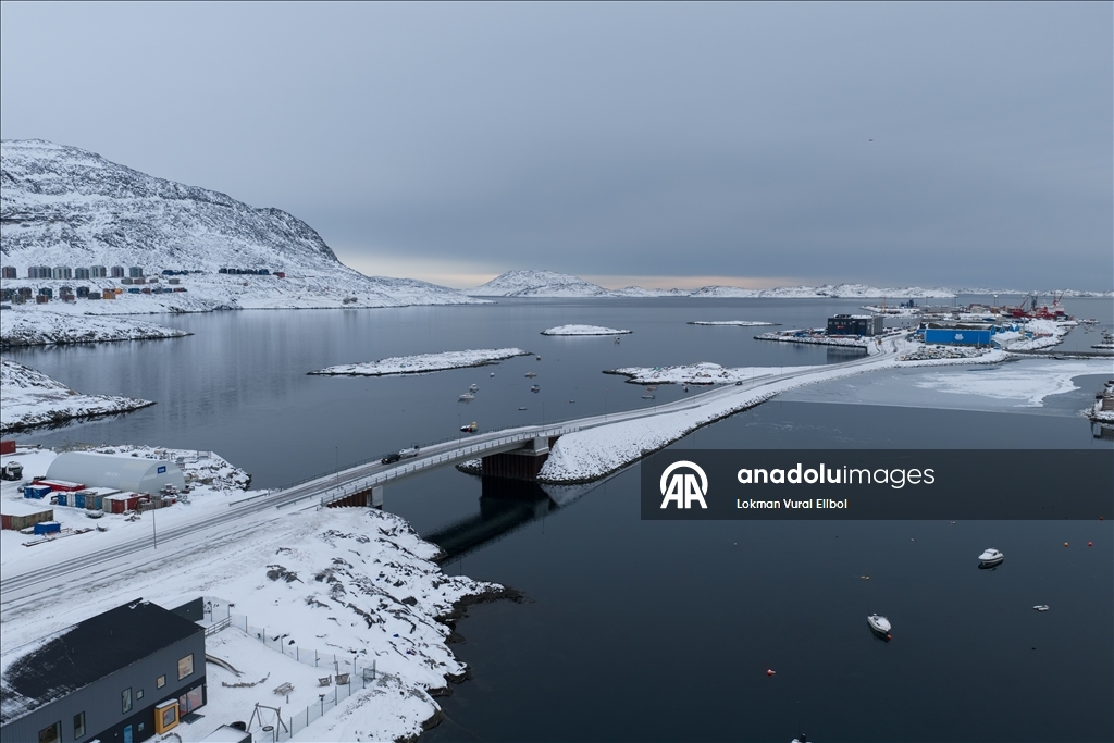 Dünyanın gözünün çevrildiği ada Grönland, dron ile görüntülendi