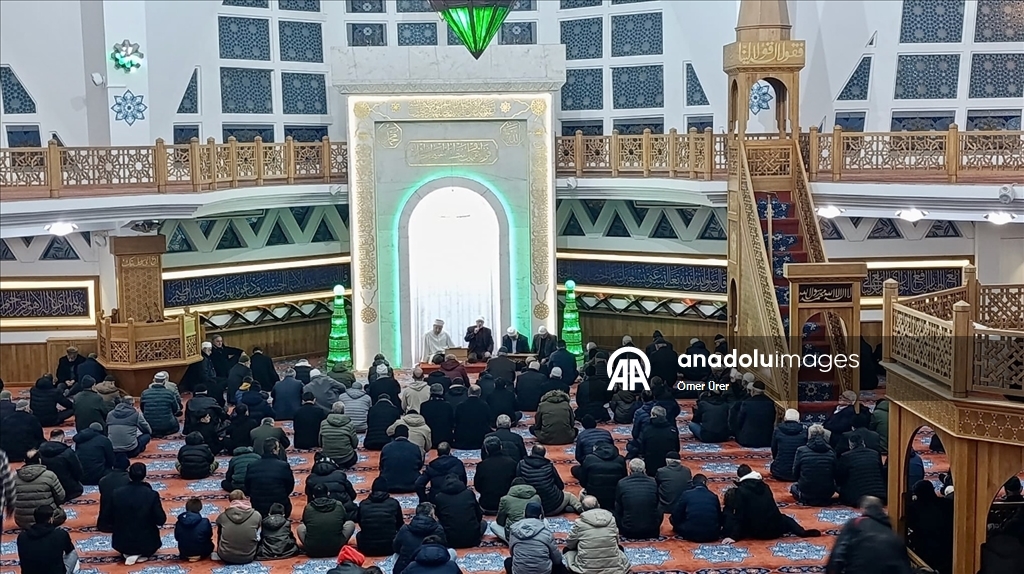 Düzce'de Miraç Kandili idrak edildi