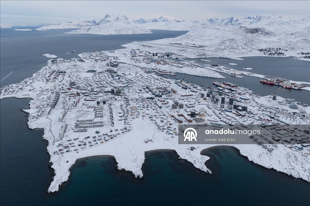 Dünyanın gözünün çevrildiği ada Grönland, dron ile görüntülendi