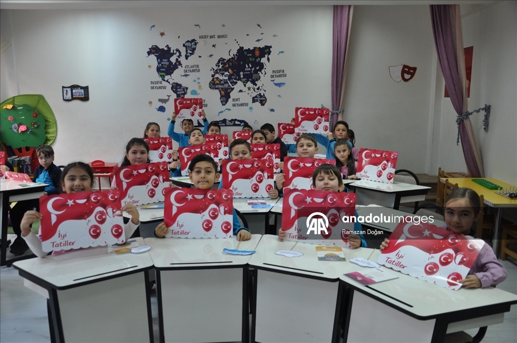 Kütahya'da karne heyecanı