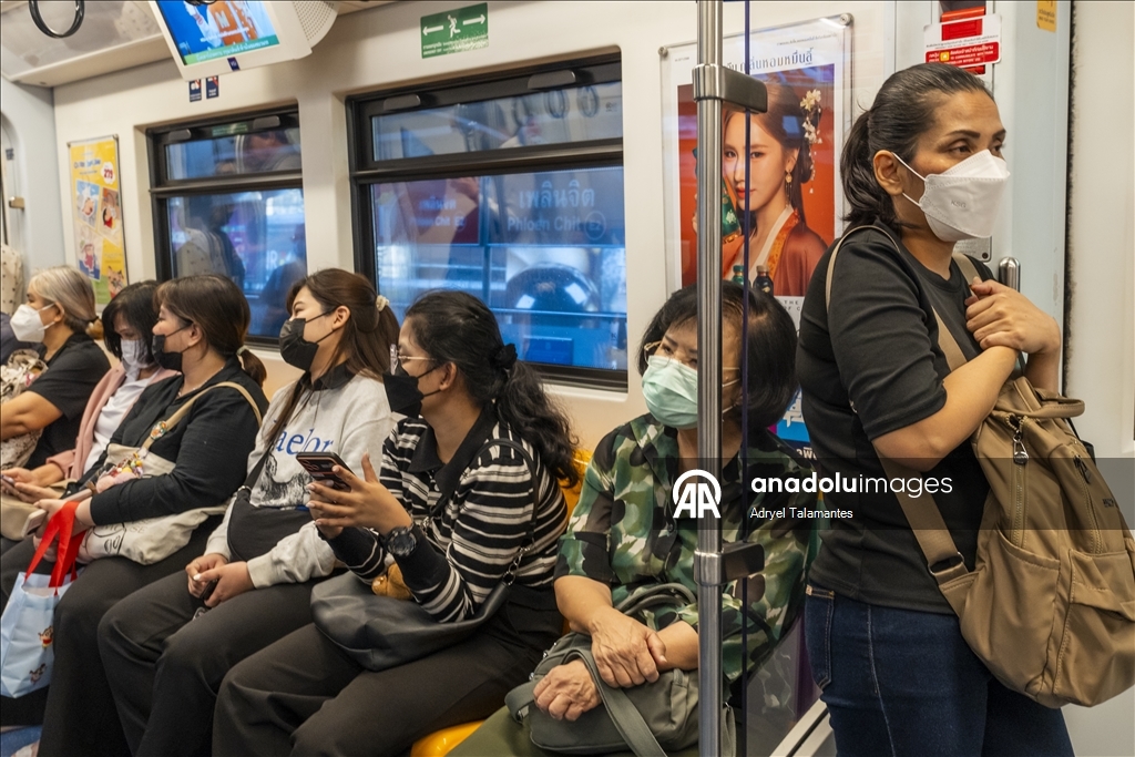 Bangkok’taki hava kirliliği kırmızı seviyeye ulaştı