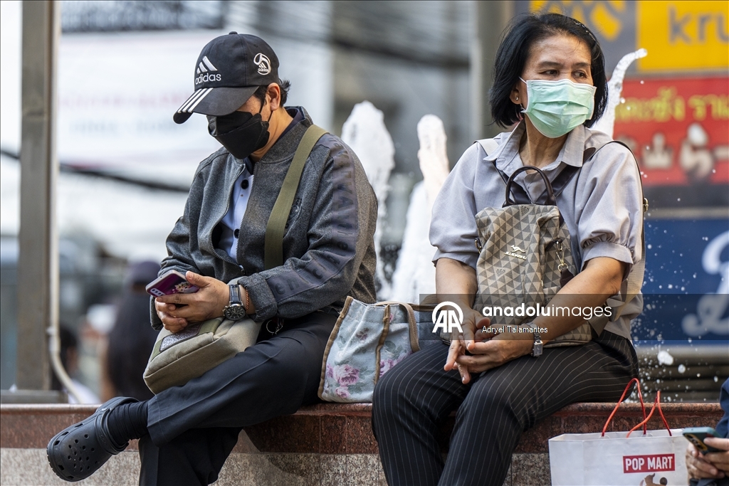 Bangkok’taki hava kirliliği kırmızı seviyeye ulaştı