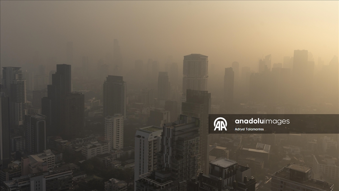 Bangkok’taki hava kirliliği kırmızı seviyeye ulaştı