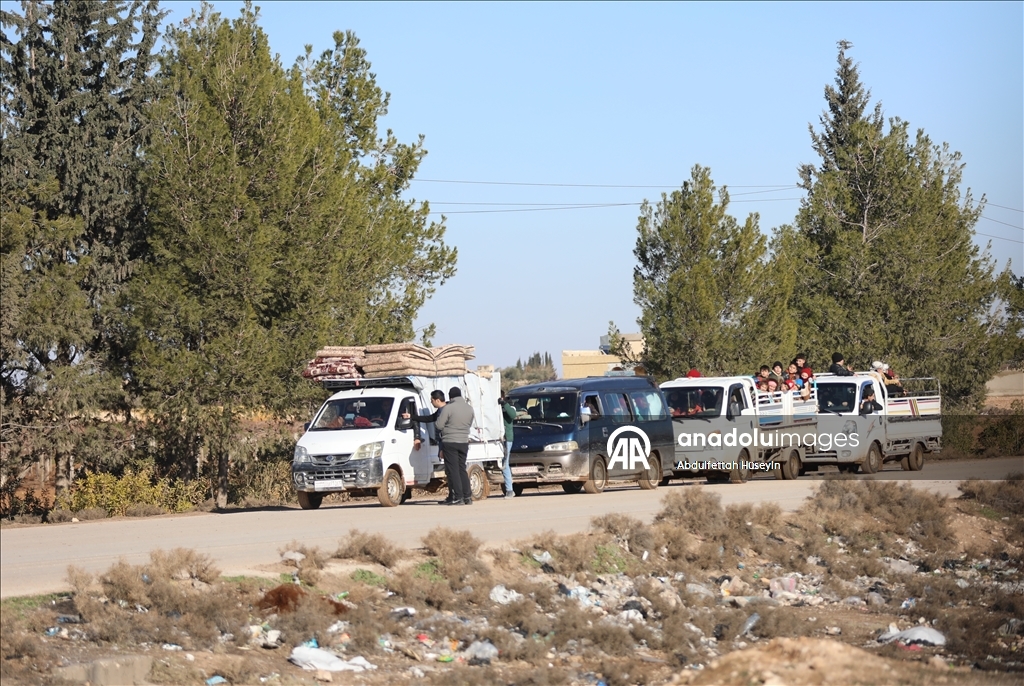 Около 1000 семей смогли покинуть район Дейр - Хафир, оккупированный YPG/SDG в Сирии