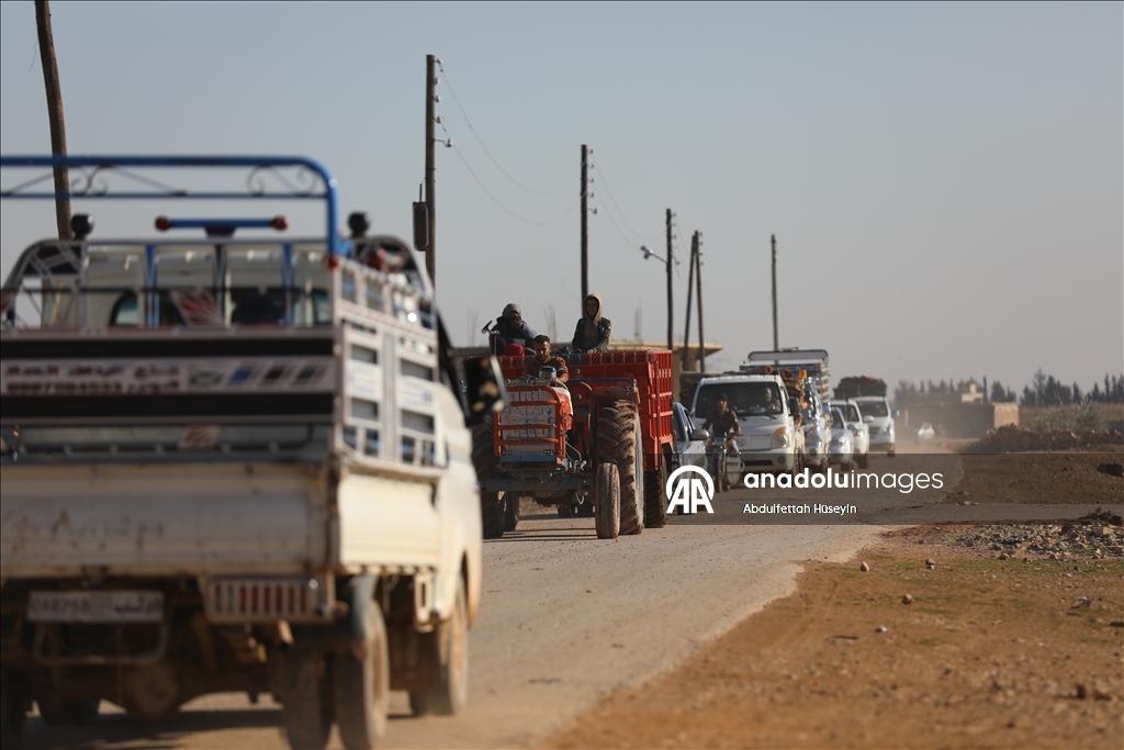 Около 1000 семей смогли покинуть район Дейр - Хафир, оккупированный YPG/SDG в Сирии
