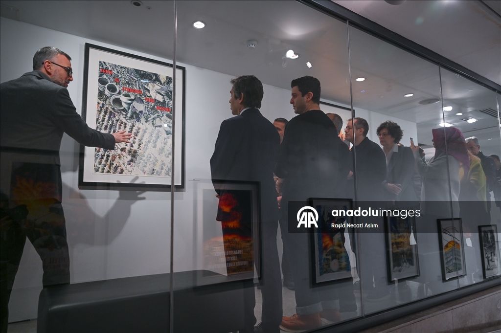 В Лондоне открылась рассказывающая о палестинском деле выставка турецкого художника