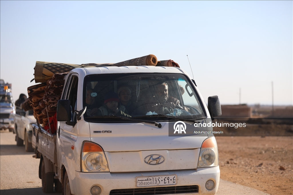 Около 1000 семей смогли покинуть район Дейр - Хафир, оккупированный YPG/SDG в Сирии