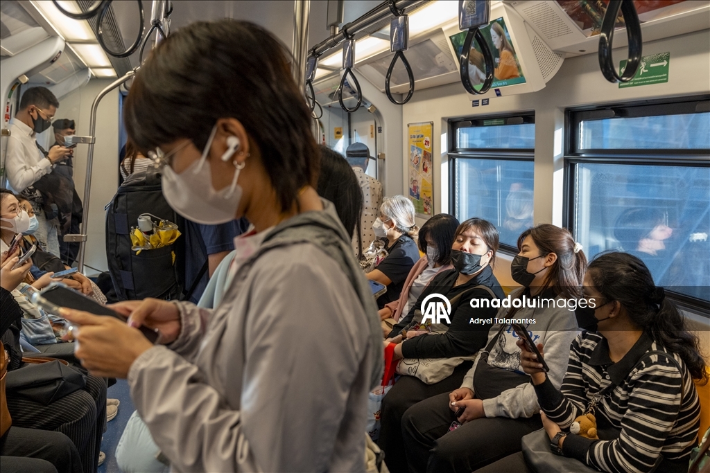 Severe air pollution in Bangkok with red-level PM 2.5 