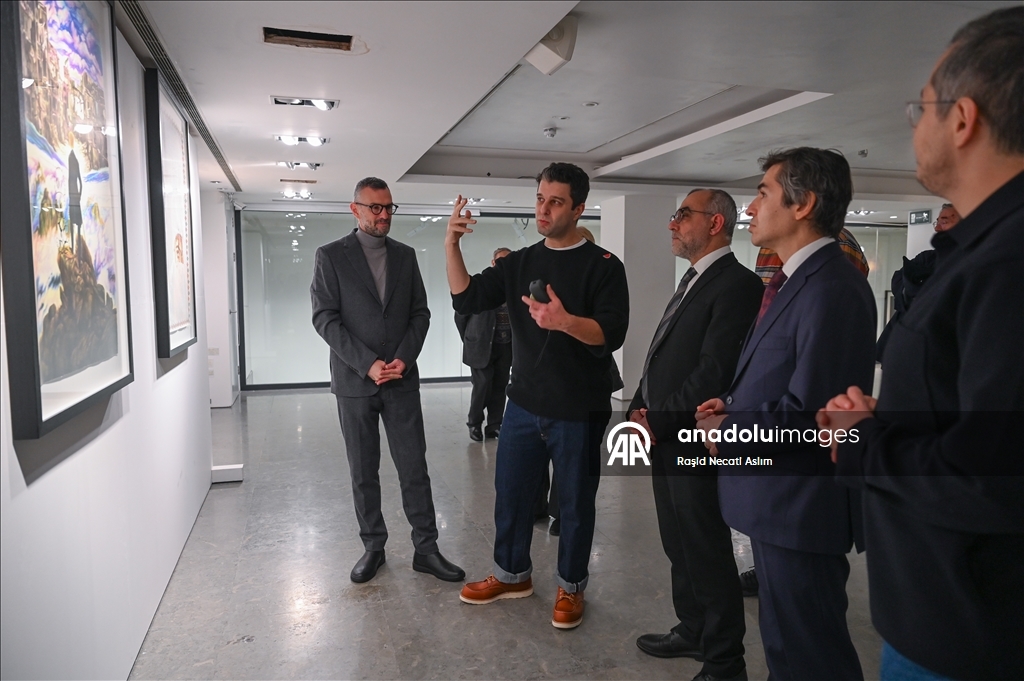 В Лондоне открылась рассказывающая о палестинском деле выставка турецкого художника