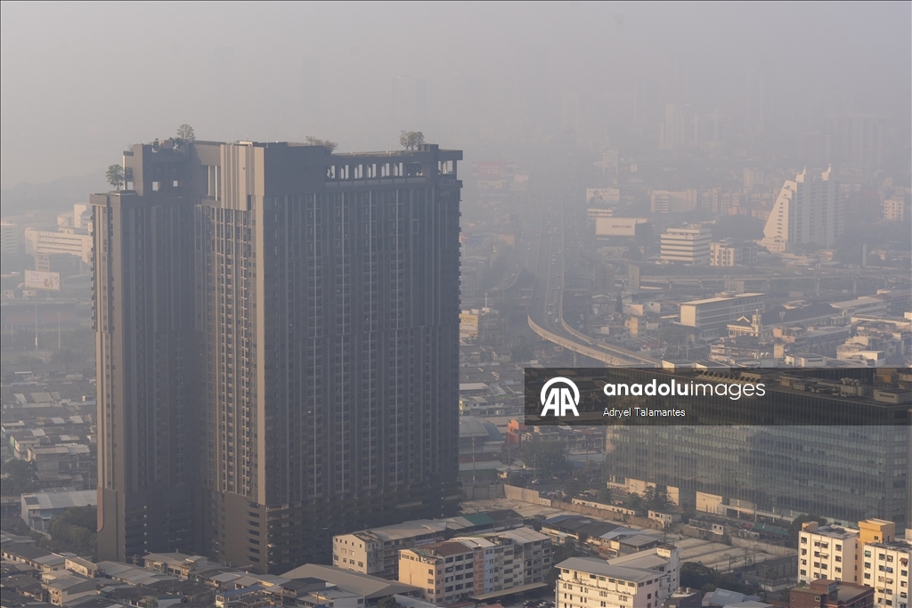Bangkok’taki hava kirliliği kırmızı seviyeye ulaştı